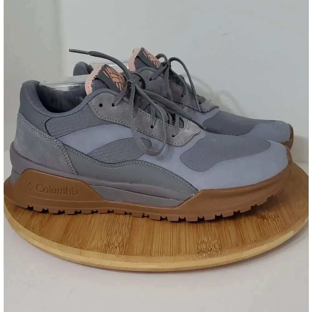Columbia Women's Wildone Heritage Grey Sneakers Size 10